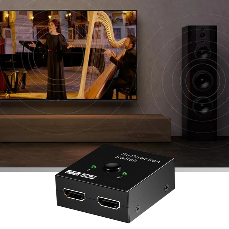 2-Wege HDMI Splitter 4K