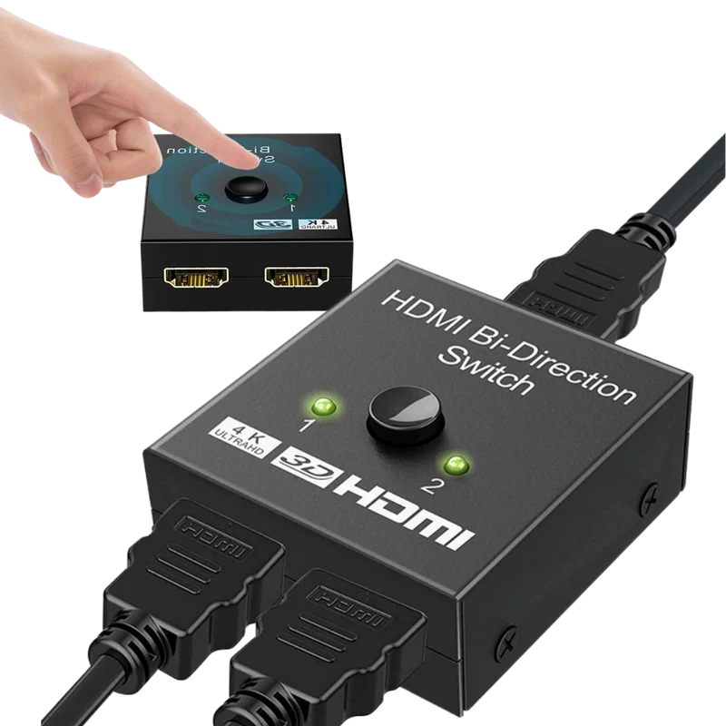 2-Wege HDMI Splitter 4K