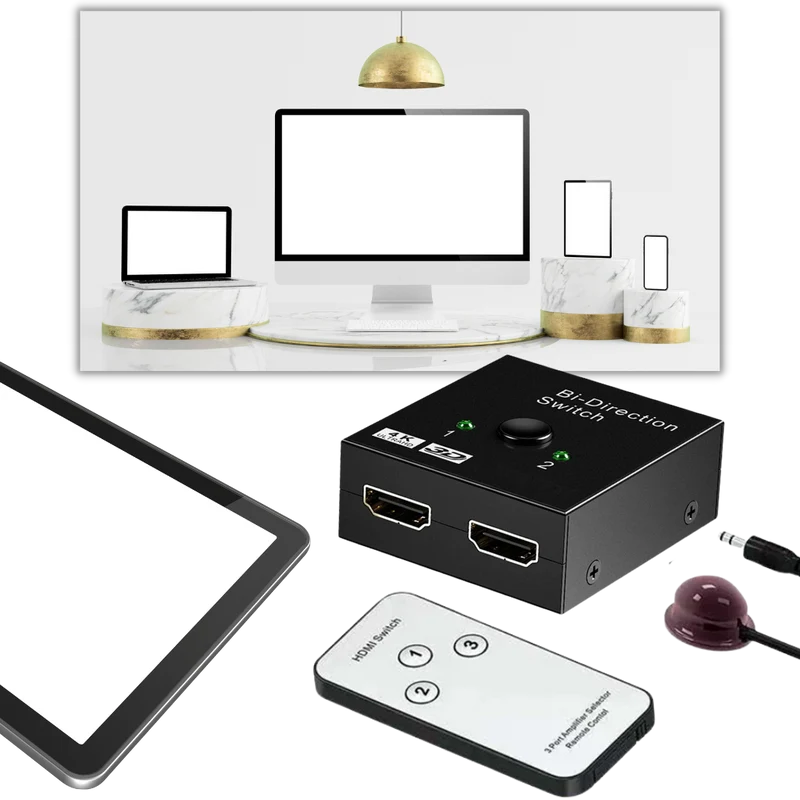2-Wege HDMI Splitter 4K