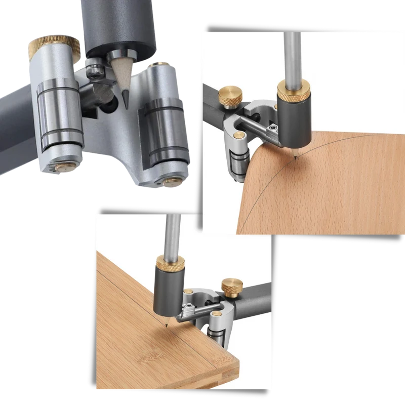 Holzbearbeitungswerkzeug mit Doppelfunktion