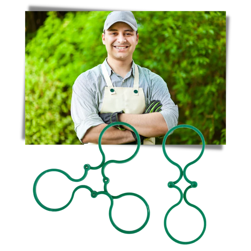 Packung Clips für Gartenpflanzen