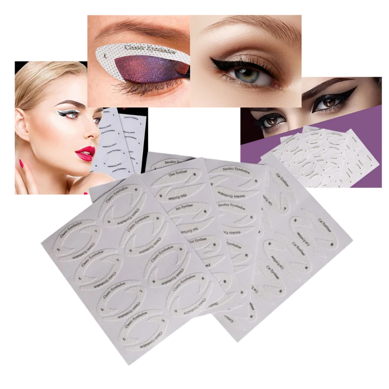 Packung schnelle Eyeliner-Schablonen