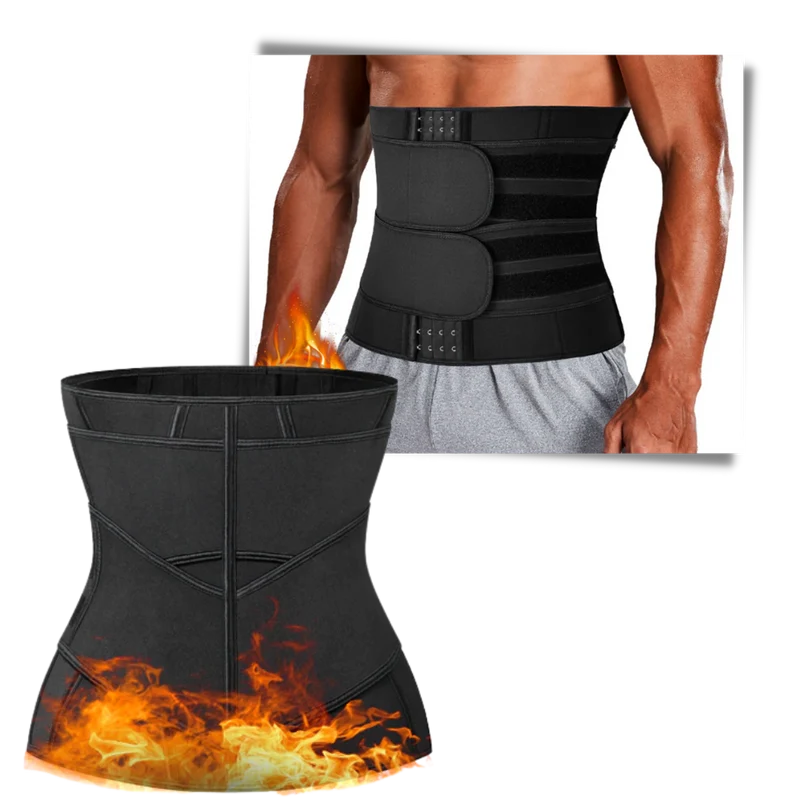 Sauna-Trainer mit Doppelgurt