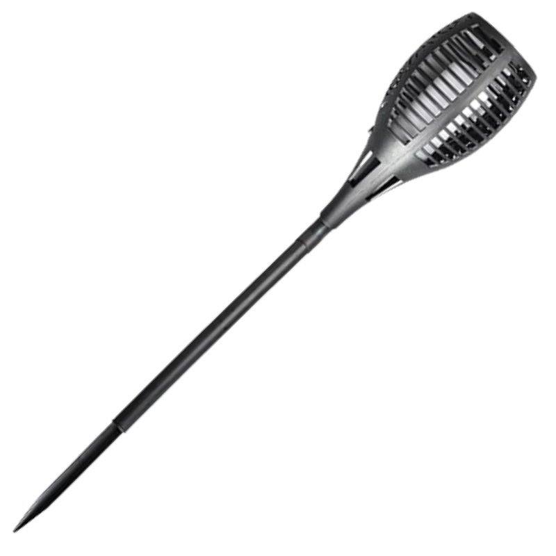 LED-Solarfackel mit flackernder Flamme