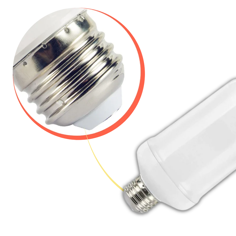 LED-Lampe mit Flammeneffekt