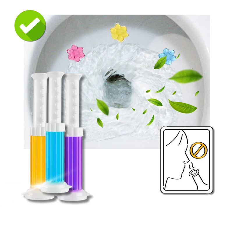 Toiletten-Gel-Stempel mit aktivem Schutz