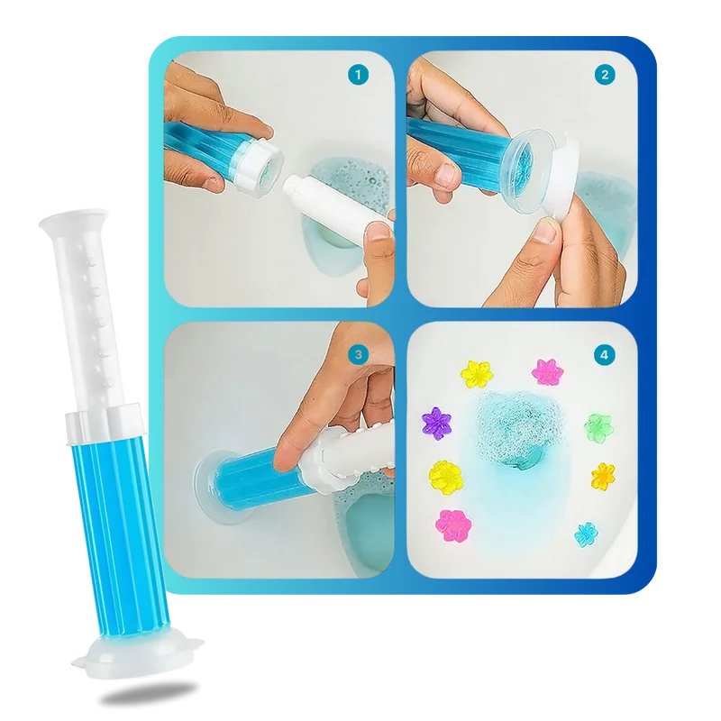 Toiletten-Gel-Stempel mit aktivem Schutz