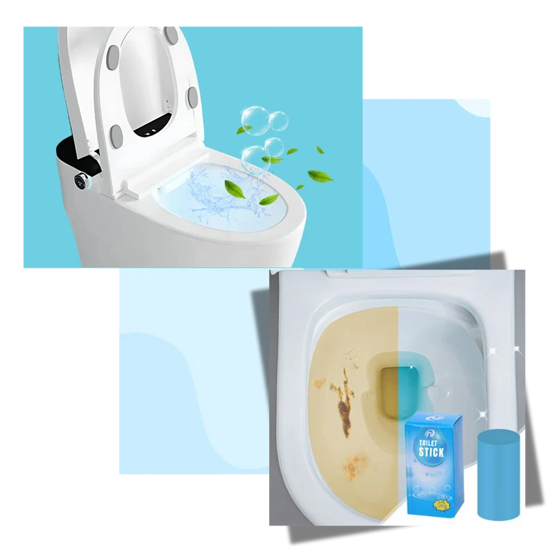 Kraftvoller Kalkentferner-Stick für Toiletten
