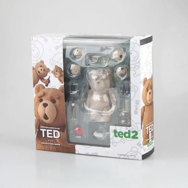 Limited Edition Ted 2 Teddybär BJD Actionfigur – Amazing Yamaguchi Revoltech No.006 Sammlerstück für Fans