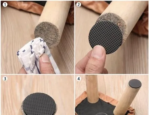 5+5 GRATIS | FloorGuard™ | Beinsocken, dämpfen Geräusche und schützen vor Kratzern