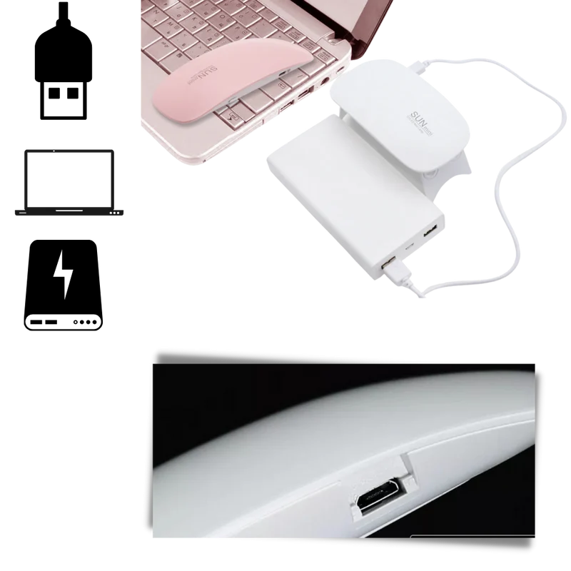 UV-LED-Lampe für Nägel
