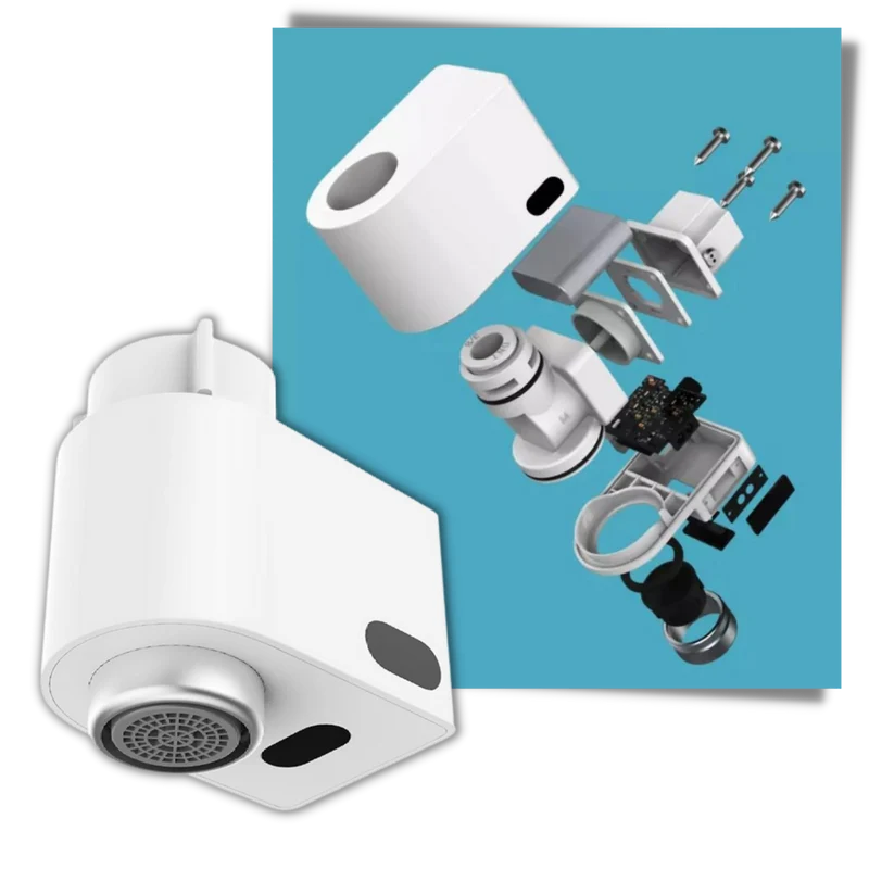 Wassersparender Induktionshahn