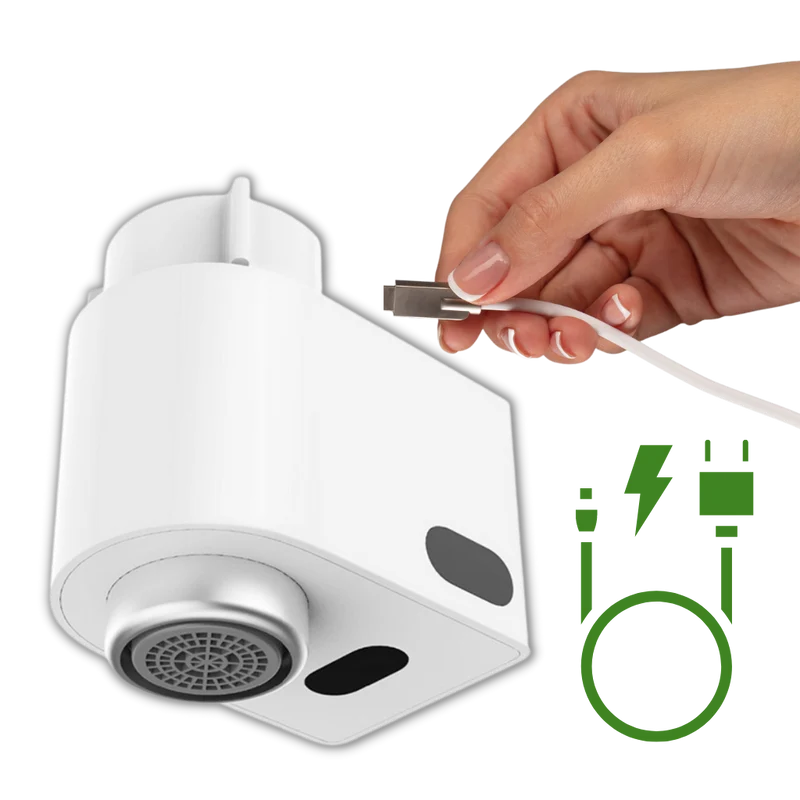 Wassersparender Induktionshahn