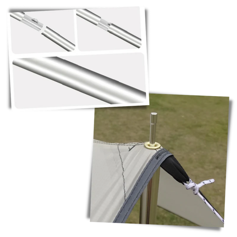 Wasserdichtes Camping-Tarp-Set