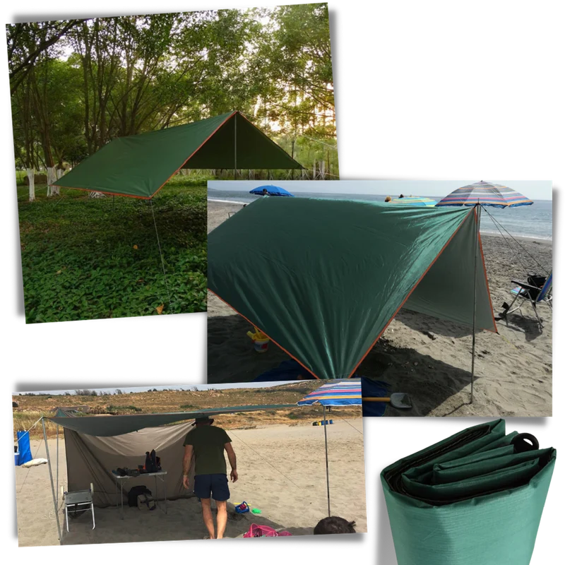 Wasserdichtes Camping-Tarp-Set