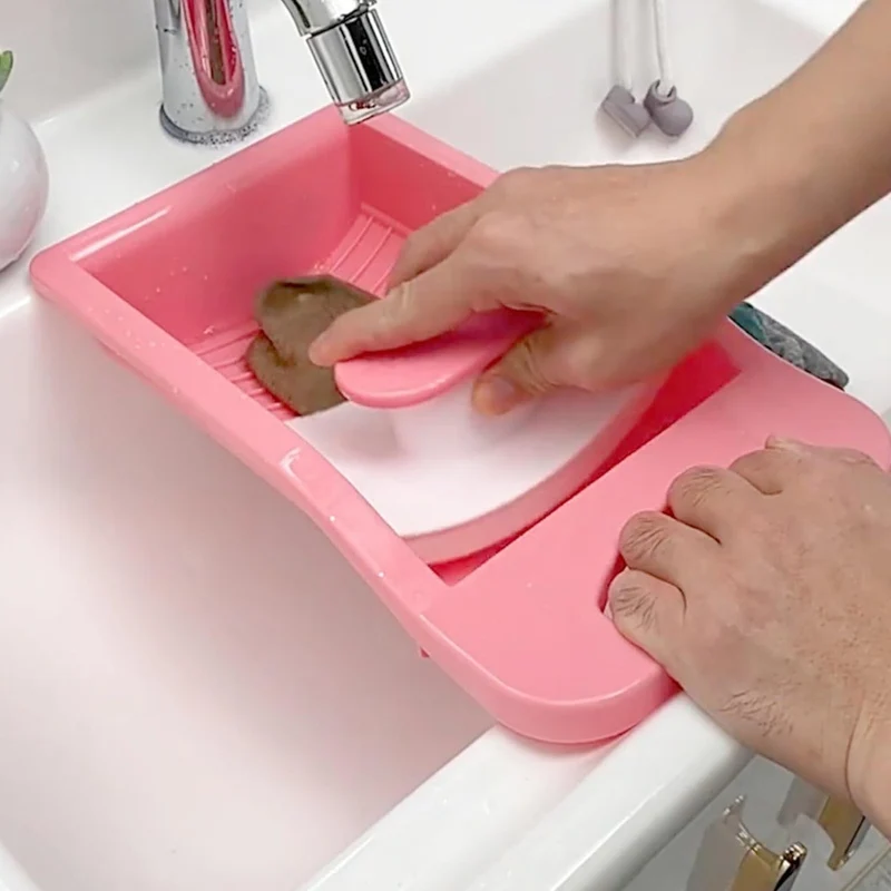 EcoWash™ | Kompaktes Handwaschbrett für schonende Reinigung