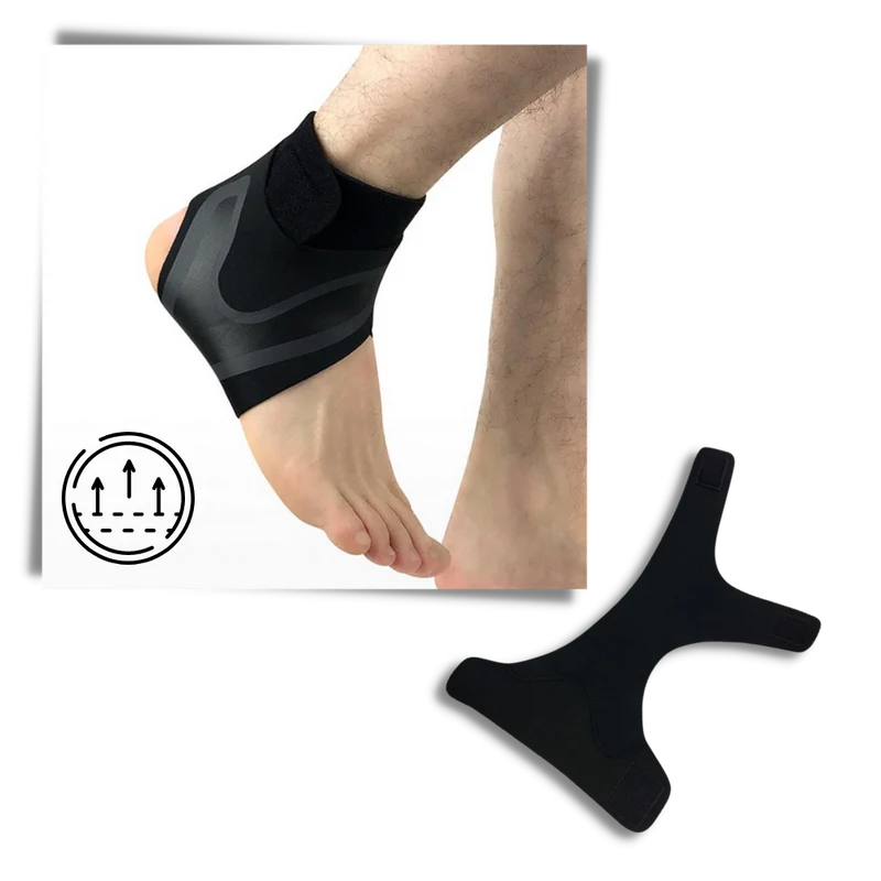 Atmungsaktive elastische Knöchelbandage