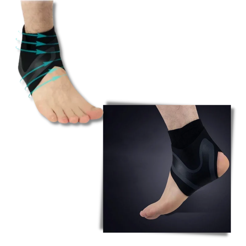 Atmungsaktive elastische Knöchelbandage