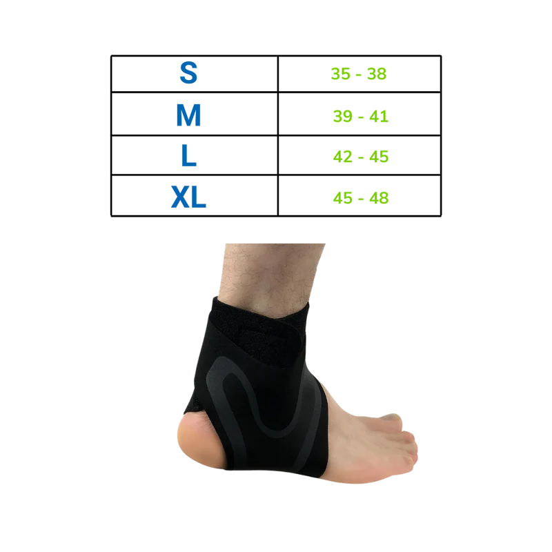 Atmungsaktive elastische Knöchelbandage