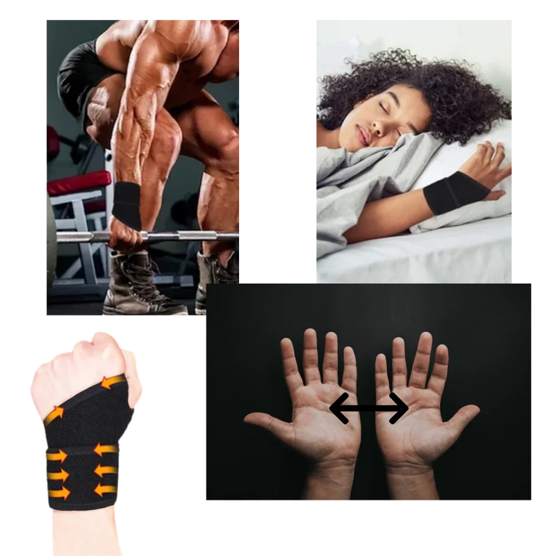 Atmungsaktive professionelle Handgelenkbandage