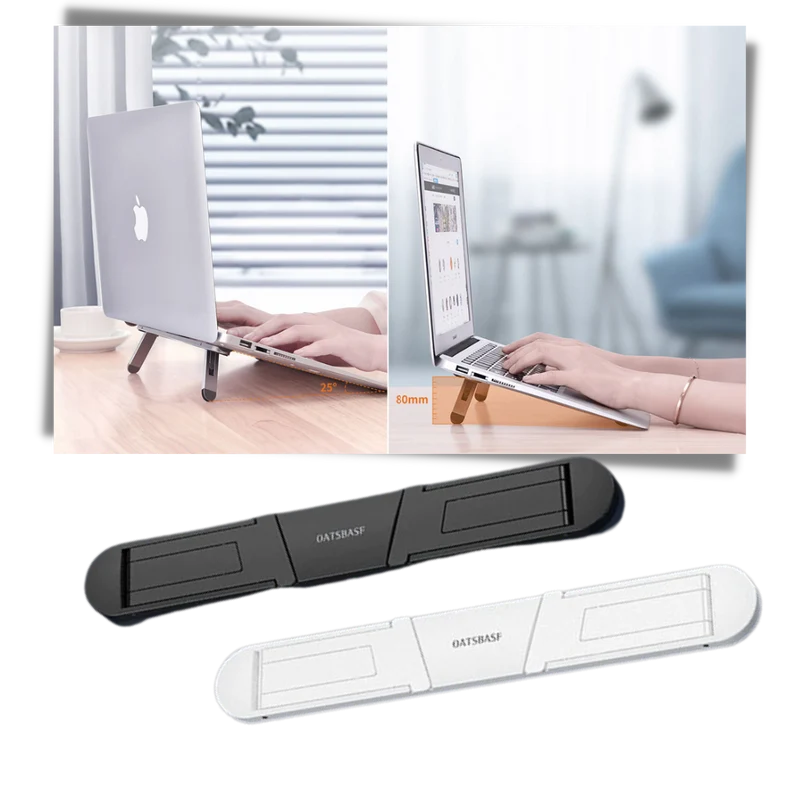 Leichter, unsichtbarer Aluminiumhalter für Laptops