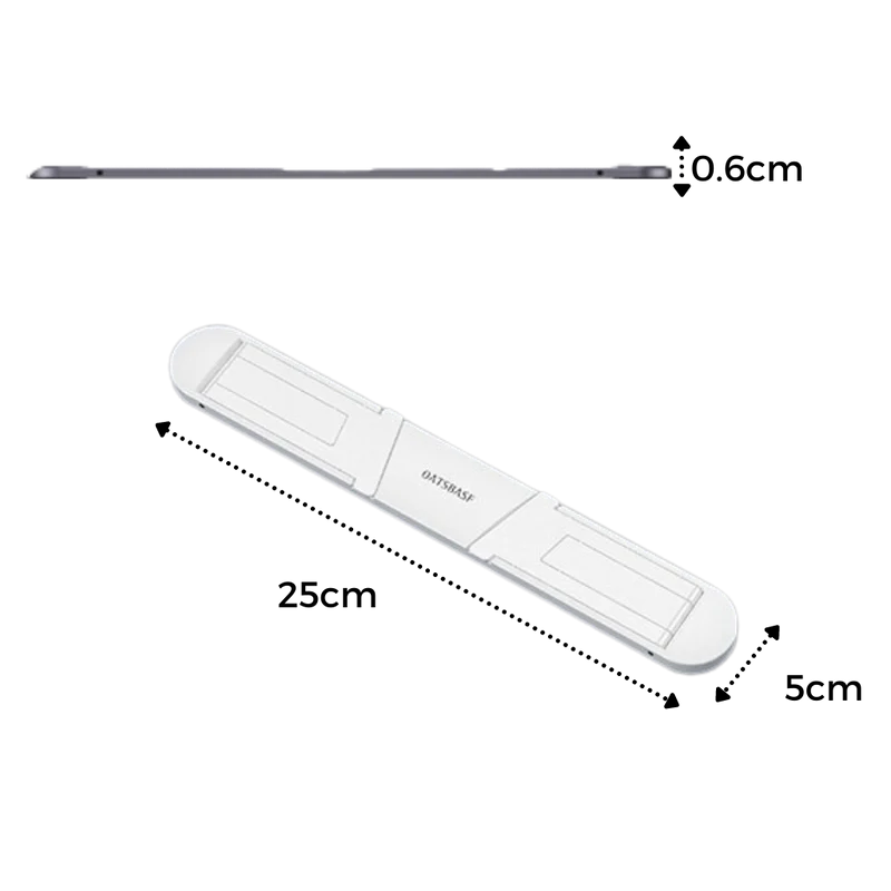 Leichter, unsichtbarer Aluminiumhalter für Laptops