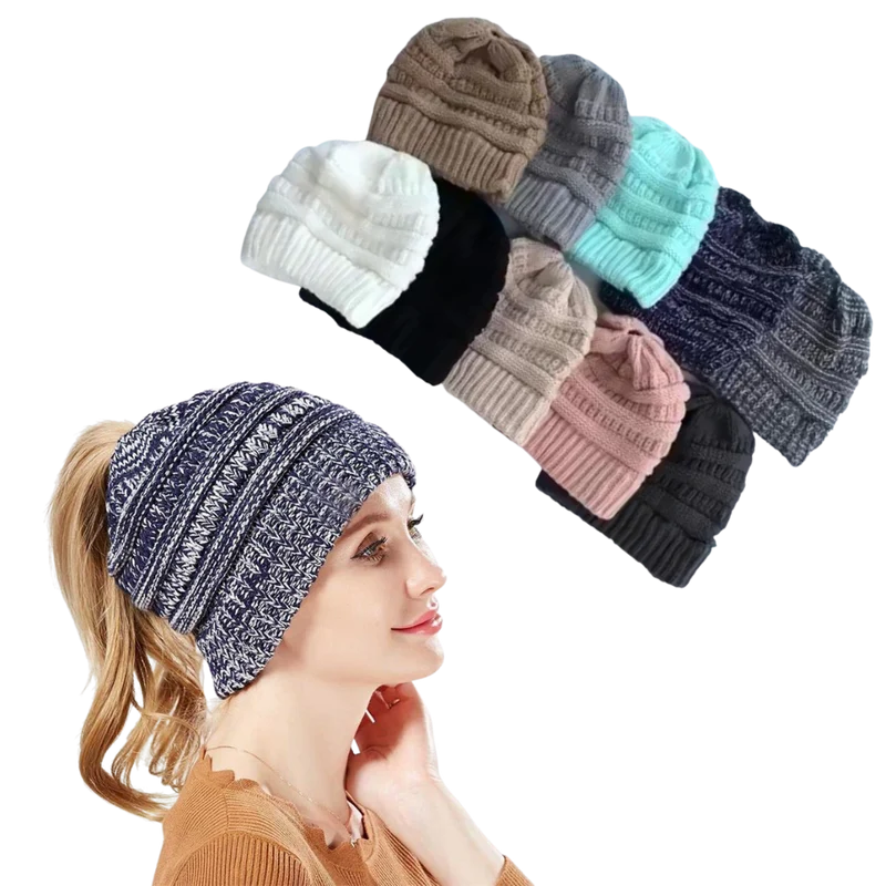 Pferdeschwanz- & Messy-Bun-Mütze