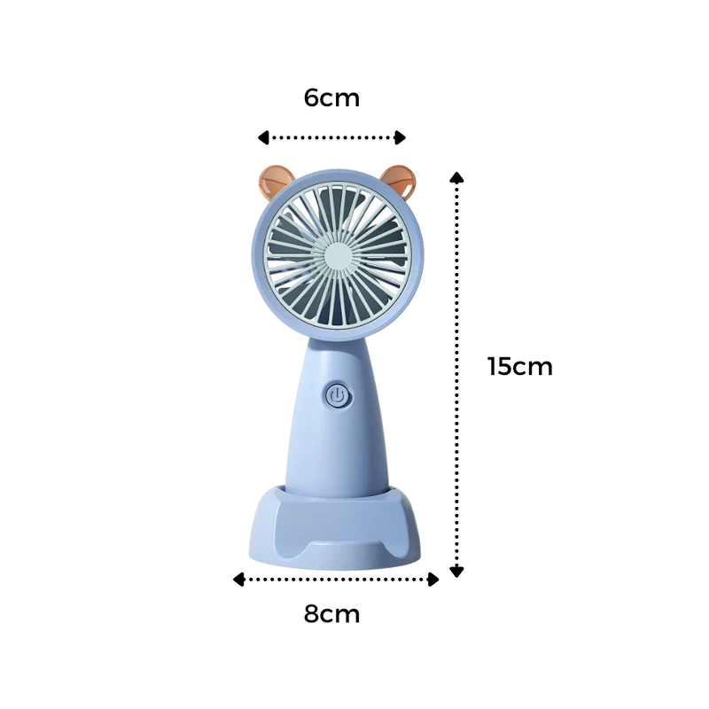 Mini-USB-Ventilator mit Handyhalterung