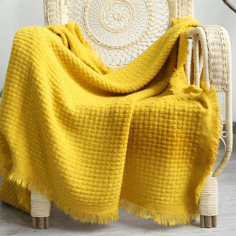 Skanto Decor – Einfarbige Kuscheldecke