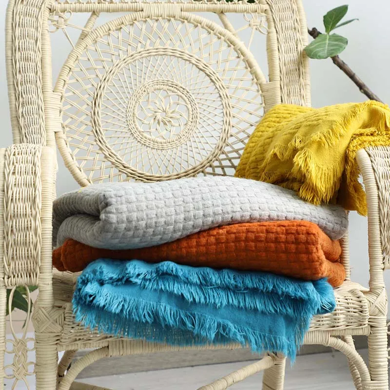 Skanto Decor – Einfarbige Kuscheldecke