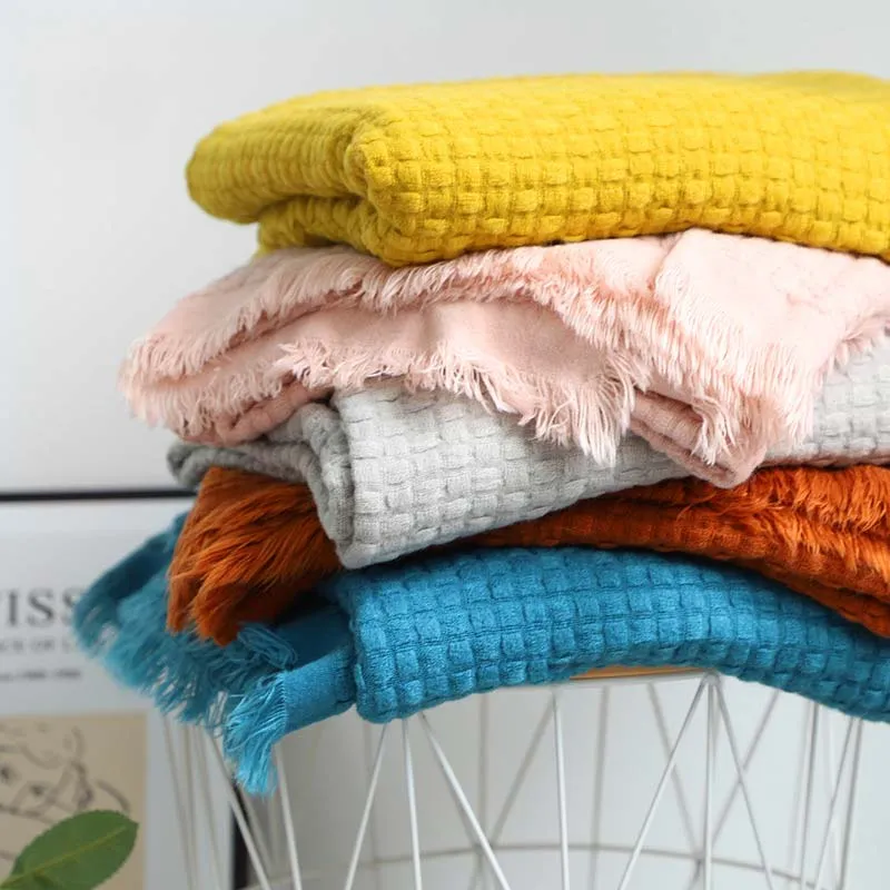 Skanto Decor – Einfarbige Kuscheldecke