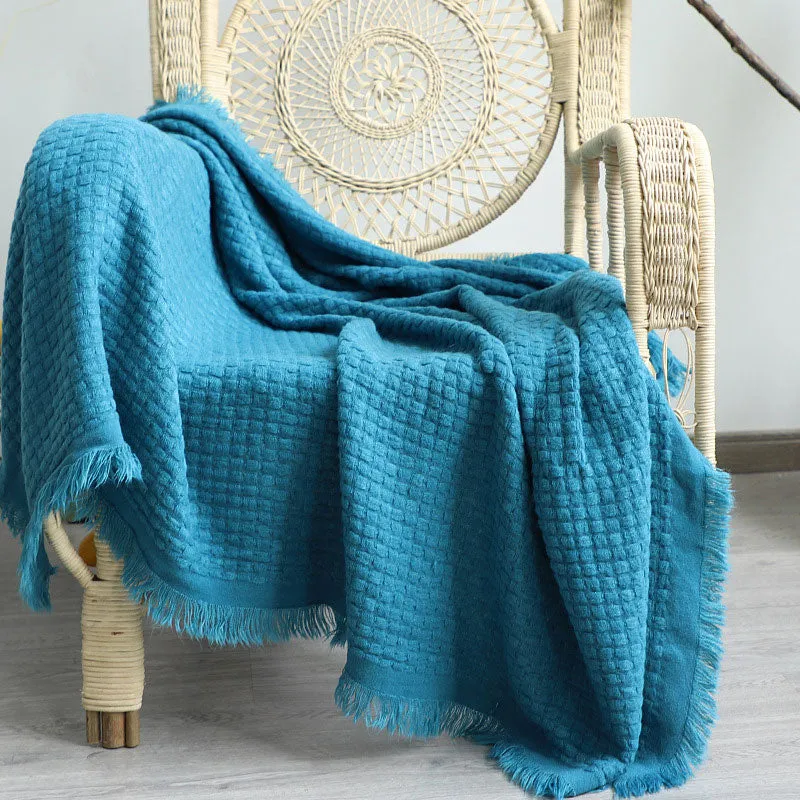Skanto Decor – Einfarbige Kuscheldecke