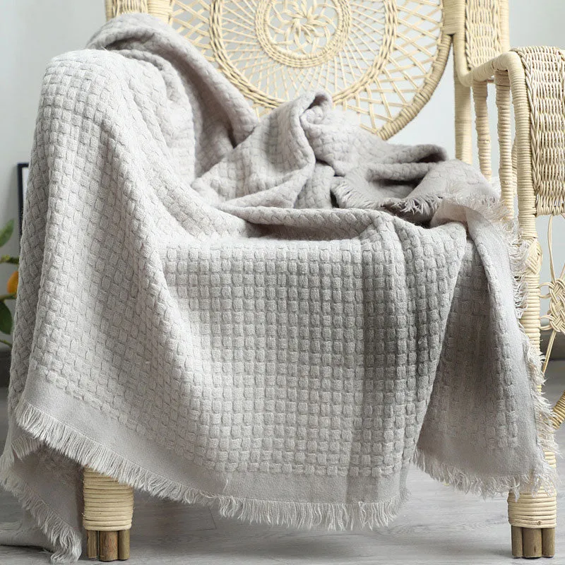 Skanto Decor – Einfarbige Kuscheldecke