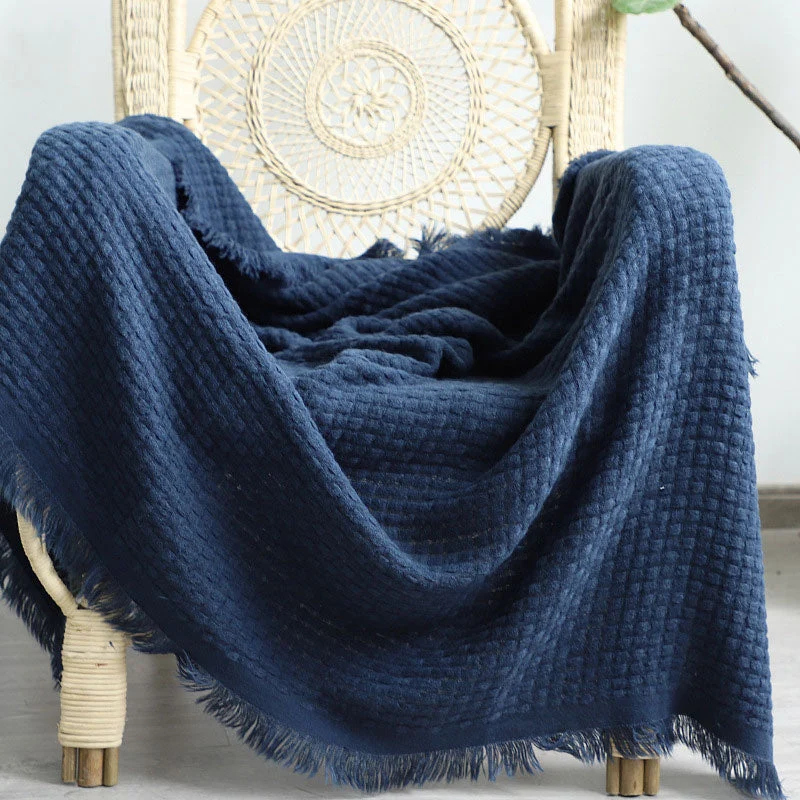 Skanto Decor – Einfarbige Kuscheldecke