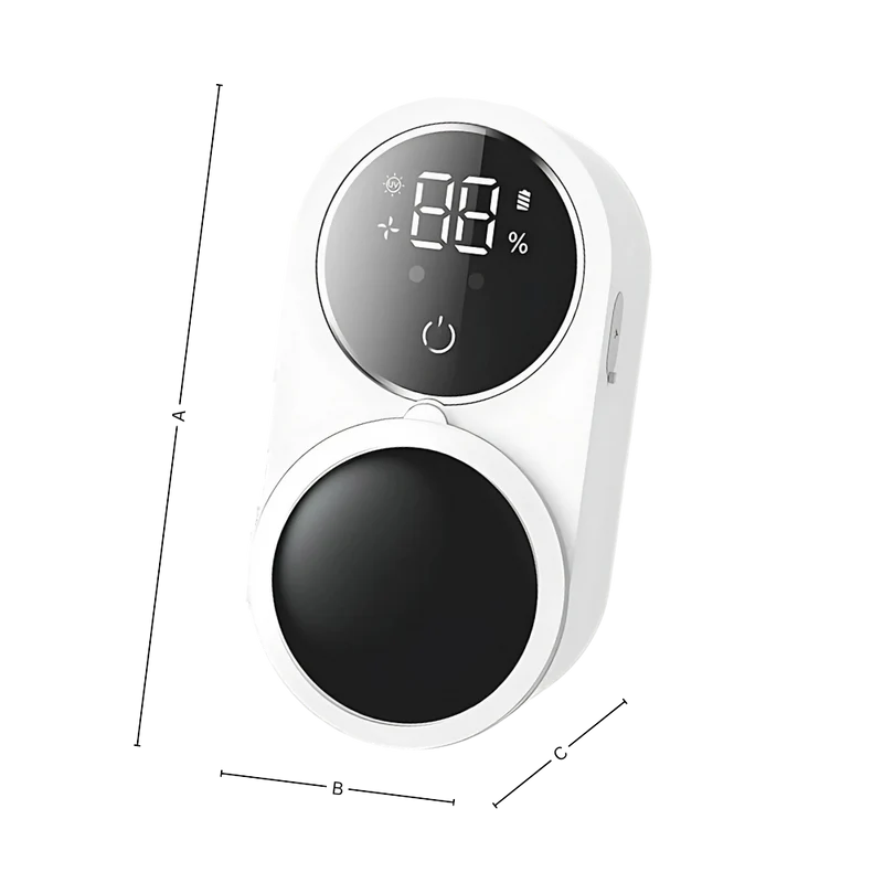 UV-Zahnbürsten-Sterilisator mit LED-Smart-Display
