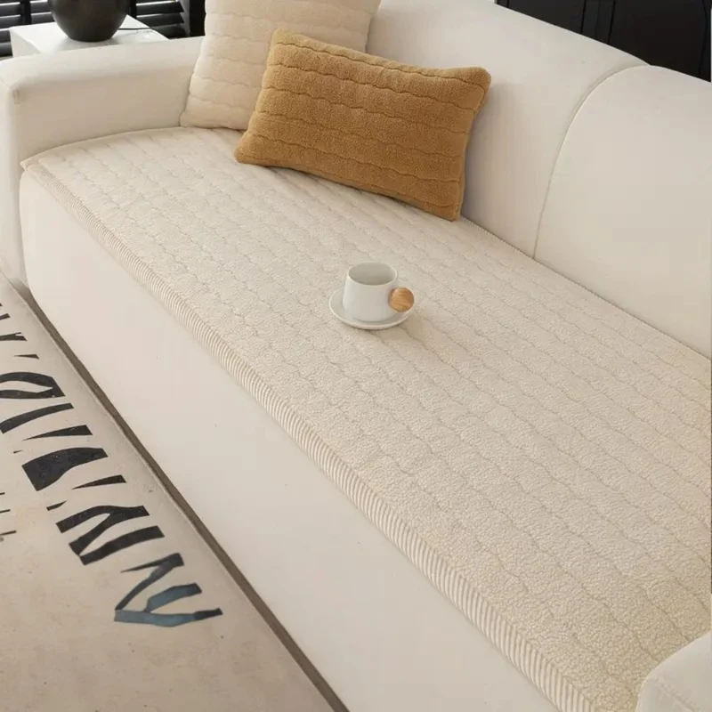 Sofina™ | Plüsch Sofabezug | Bezug für Sofa | Sofa Überwurf