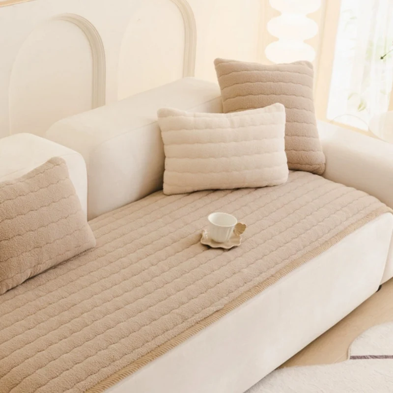Sofina™ | Plüsch Sofabezug | Bezug für Sofa | Sofa Überwurf