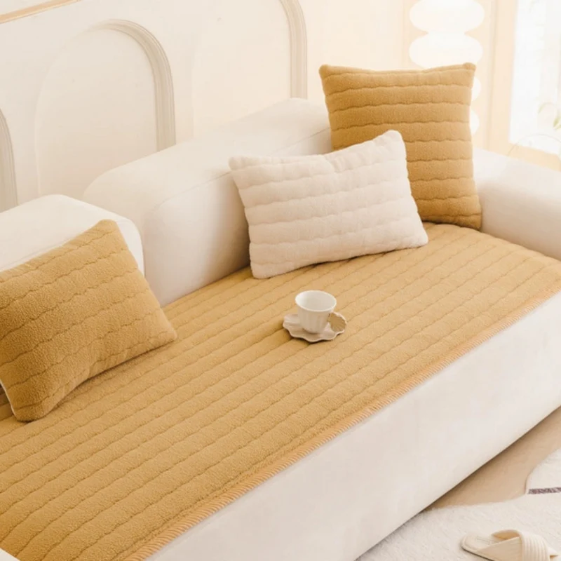 Sofina™ | Plüsch Sofabezug | Bezug für Sofa | Sofa Überwurf