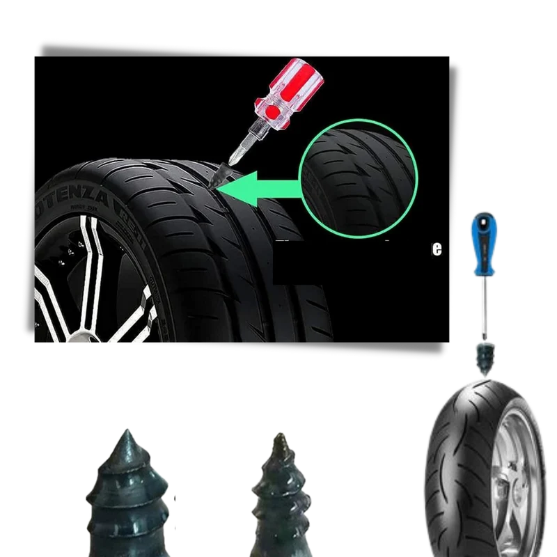 Reparatur-Nägel für Gummireifen