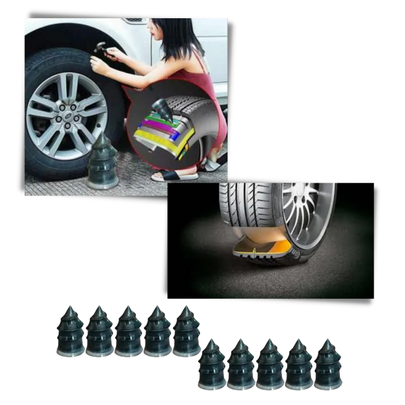 Reparatur-Nägel für Gummireifen