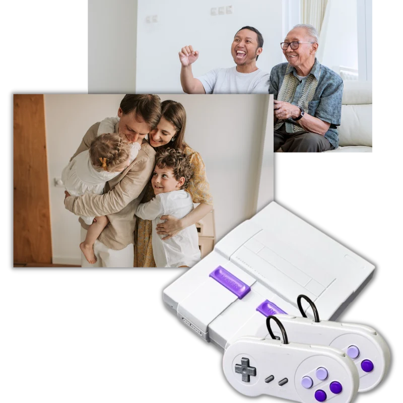 Retro Mini-Spielkonsole
