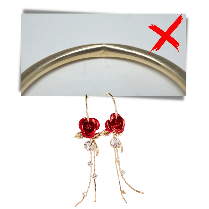 Rosenohrringe
