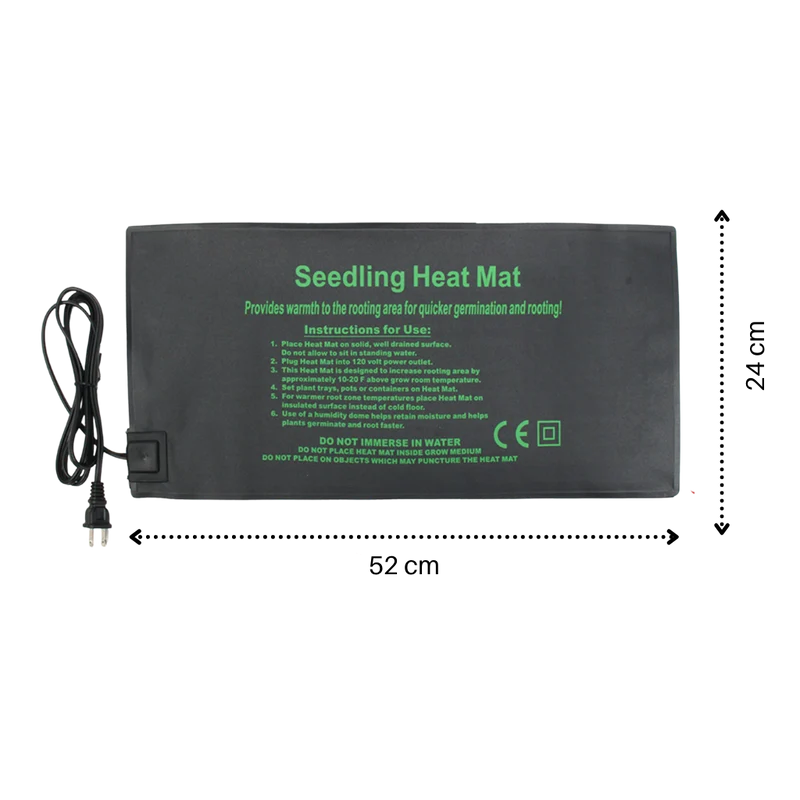 Wasserdichte Heizmatte für Setzlinge 24x52cm