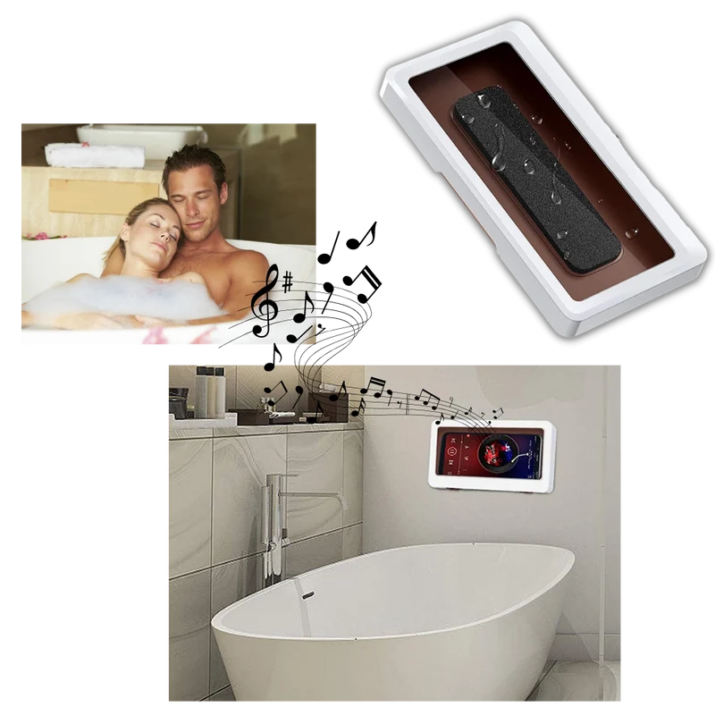 Wasserdichte Wand-Handyhalterung für die Dusche