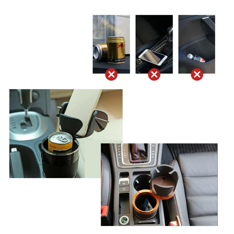Multifunktionaler Getränkehalter-Adapter