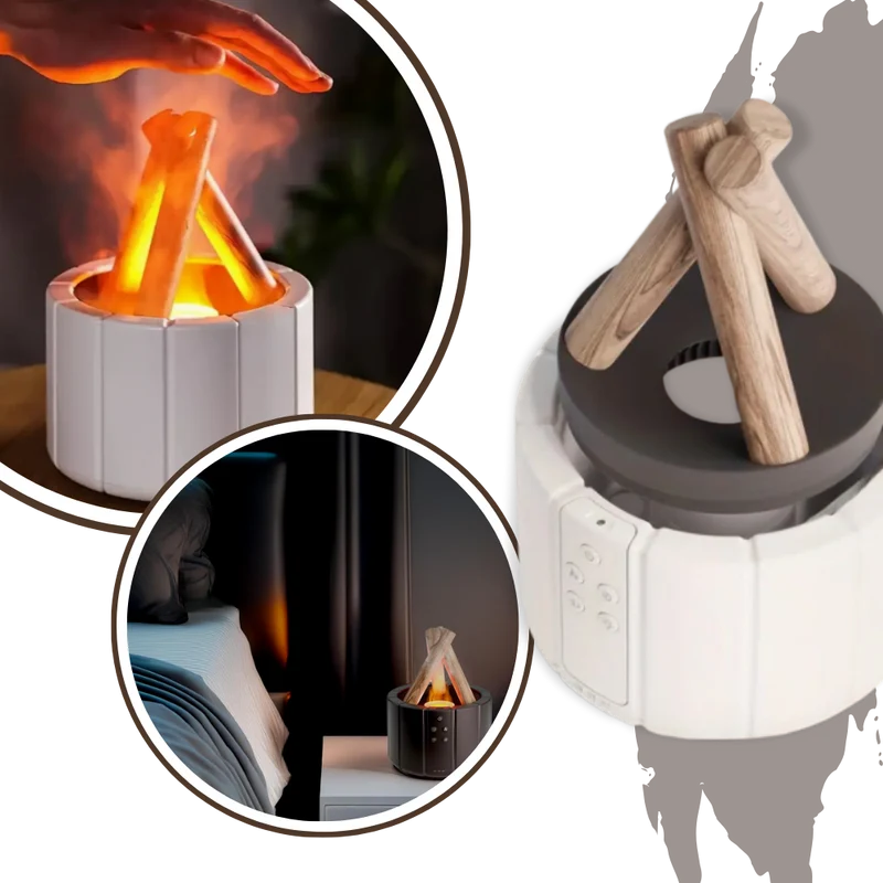 Fesselnder Lagerfeuer-Aromatherapie-Diffusor