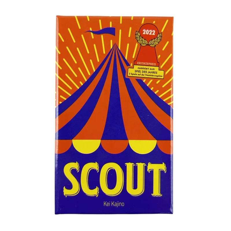 Circus Scout Kartenspiel für 2-5 Spieler – Lustiges Pokerdeck für Party-Unterhaltung