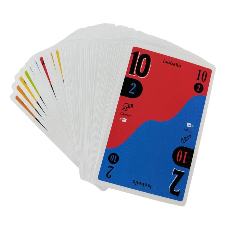 Circus Scout Kartenspiel für 2-5 Spieler – Lustiges Pokerdeck für Party-Unterhaltung