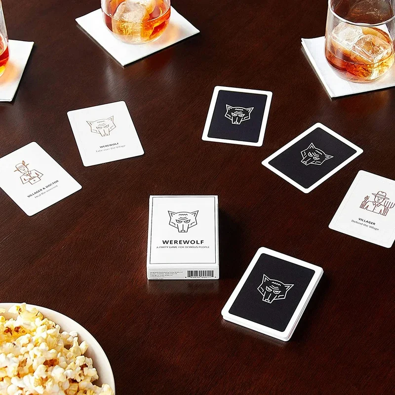 Devious Werewolf Kartenspiel – Lustiges Partyspiel für Erwachsene, Perfekt für Spieleabende und Stellar Factory Sammlungen