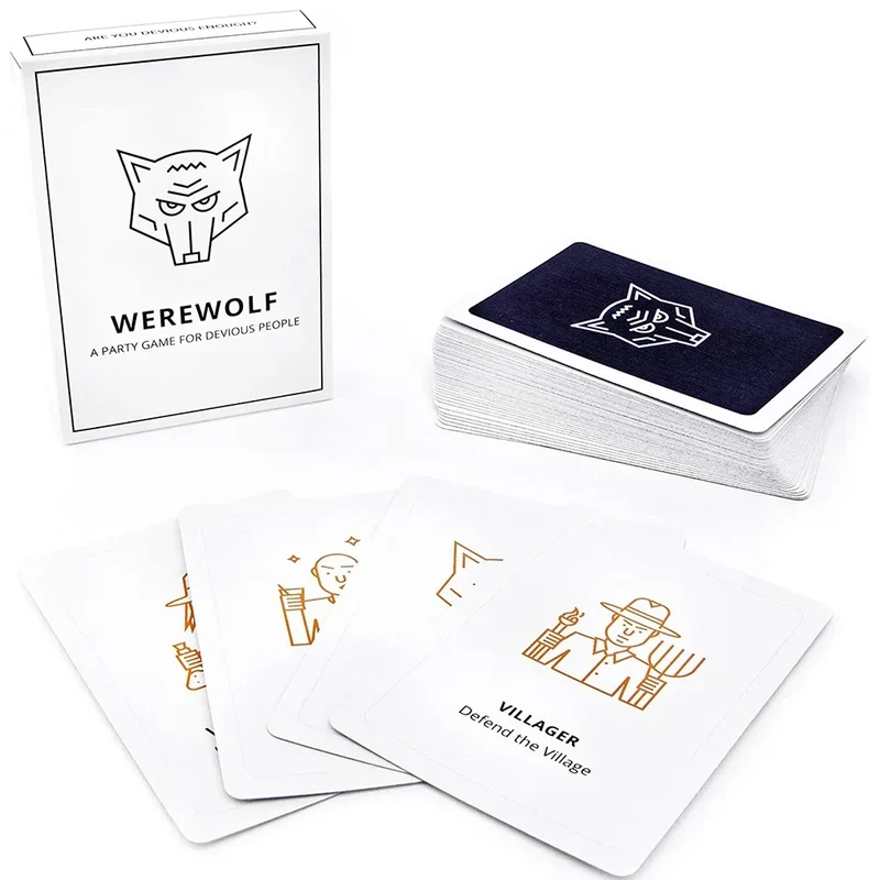 Devious Werewolf Kartenspiel – Lustiges Partyspiel für Erwachsene, Perfekt für Spieleabende und Stellar Factory Sammlungen